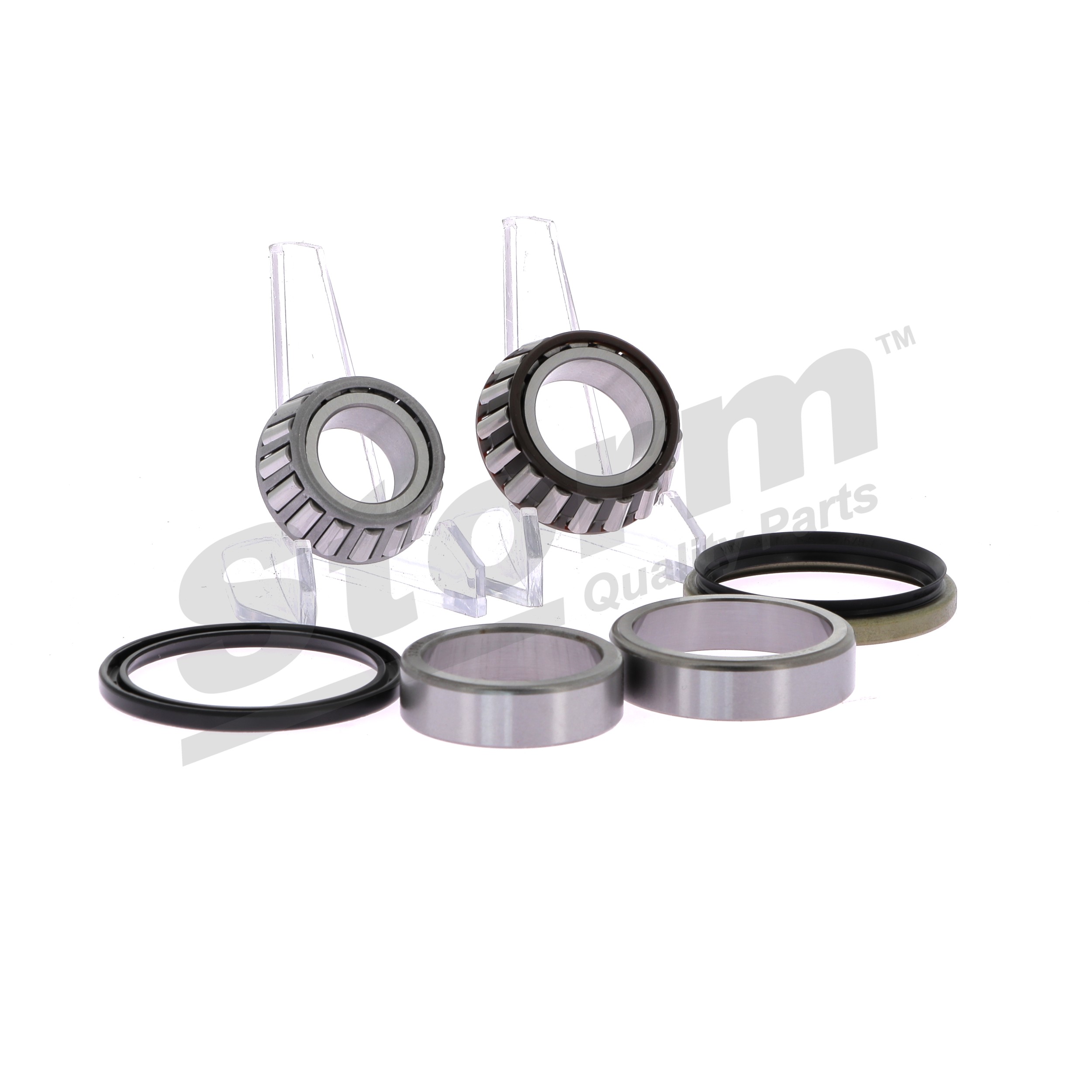 STORM QUALITY PARTS 88166: Juego de cojinete de rueda Eje trasero, sin buje de rueda, sin sensor ABS incorporado