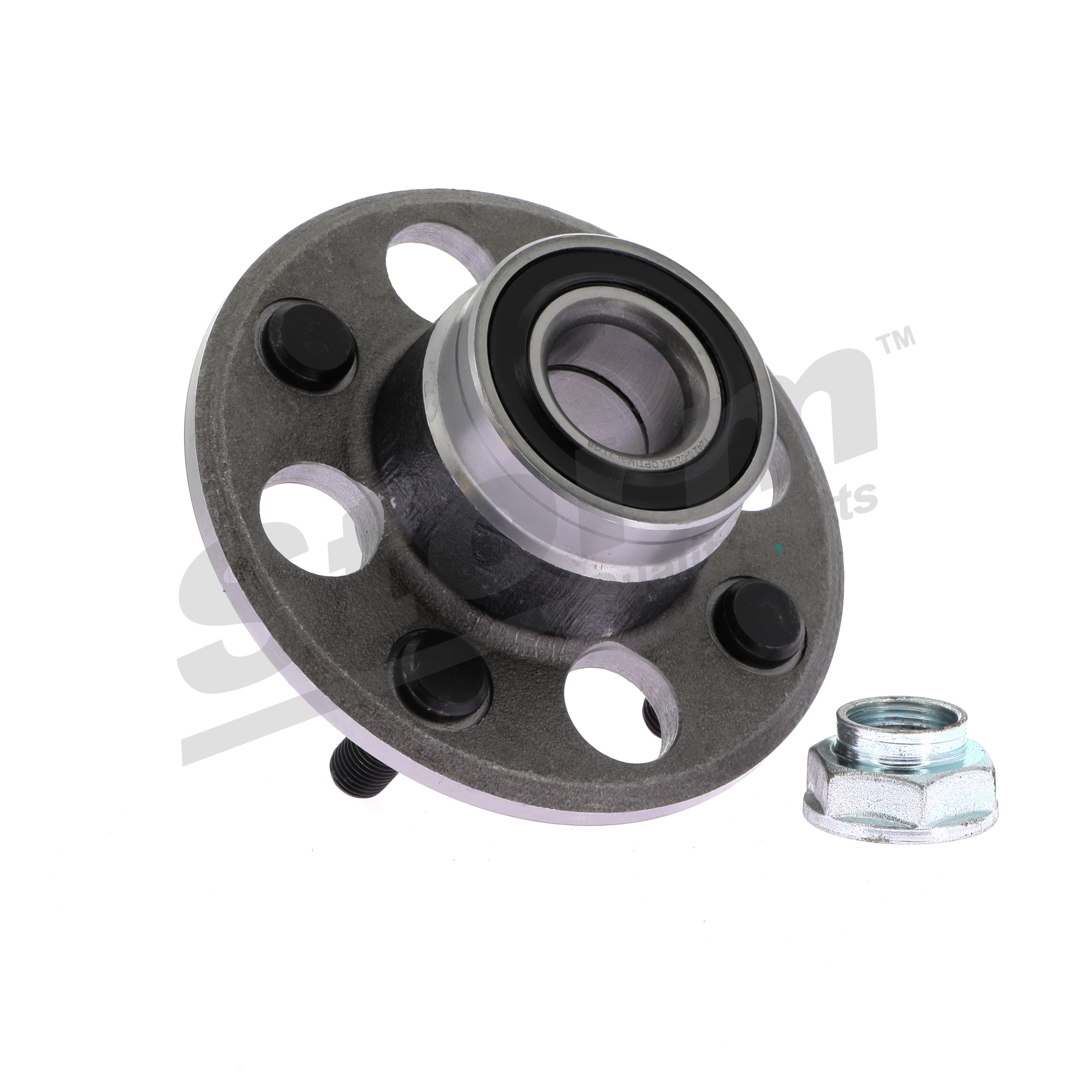 STORM QUALITY PARTS 901429: Juego de cojinete de rueda Eje trasero, Rodamiento integrado en buje de rueda, sin sensor ABS incorporado