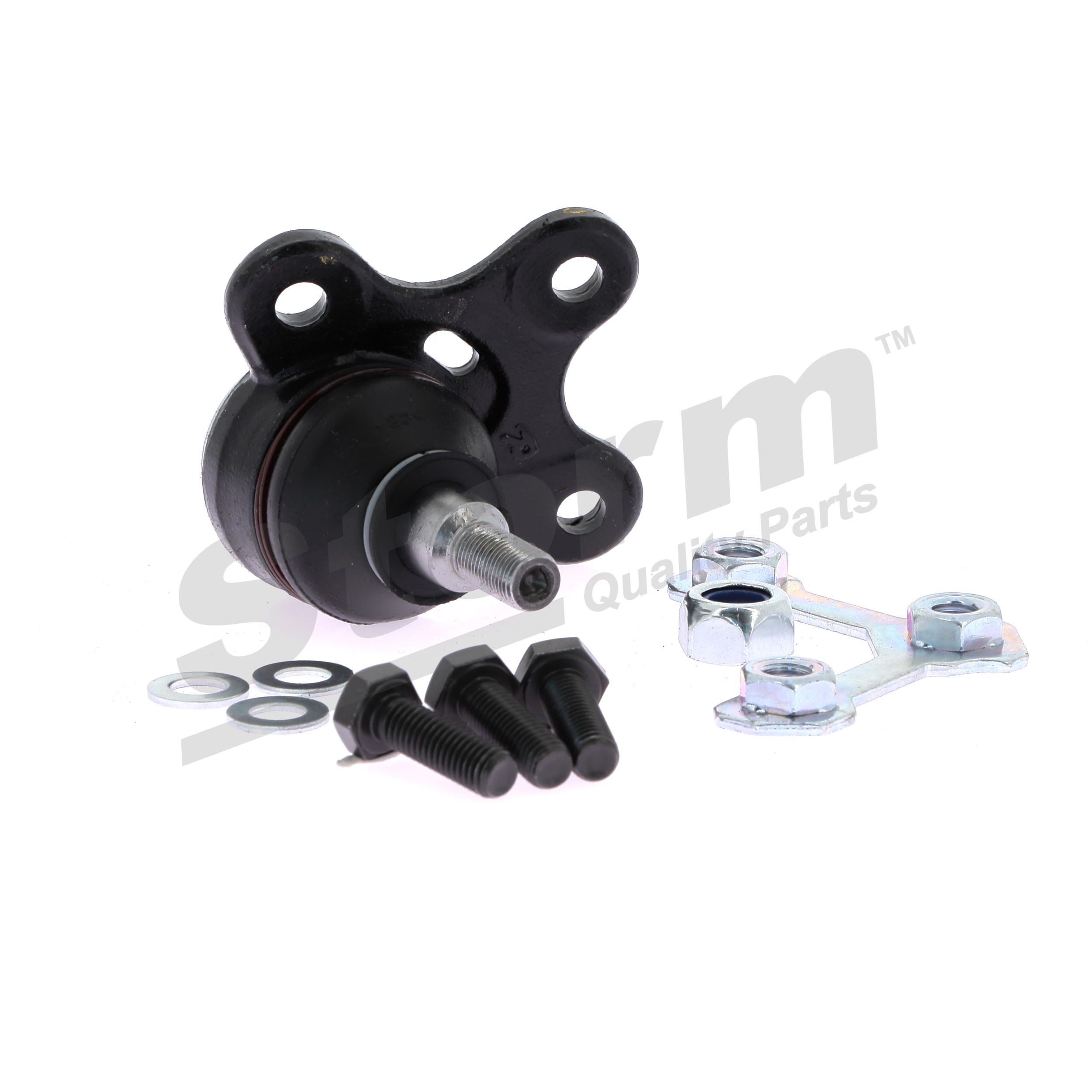 STORM QUALITY PARTS 90283: Rótula de suspensión Eje delantero, derecha, 15mm