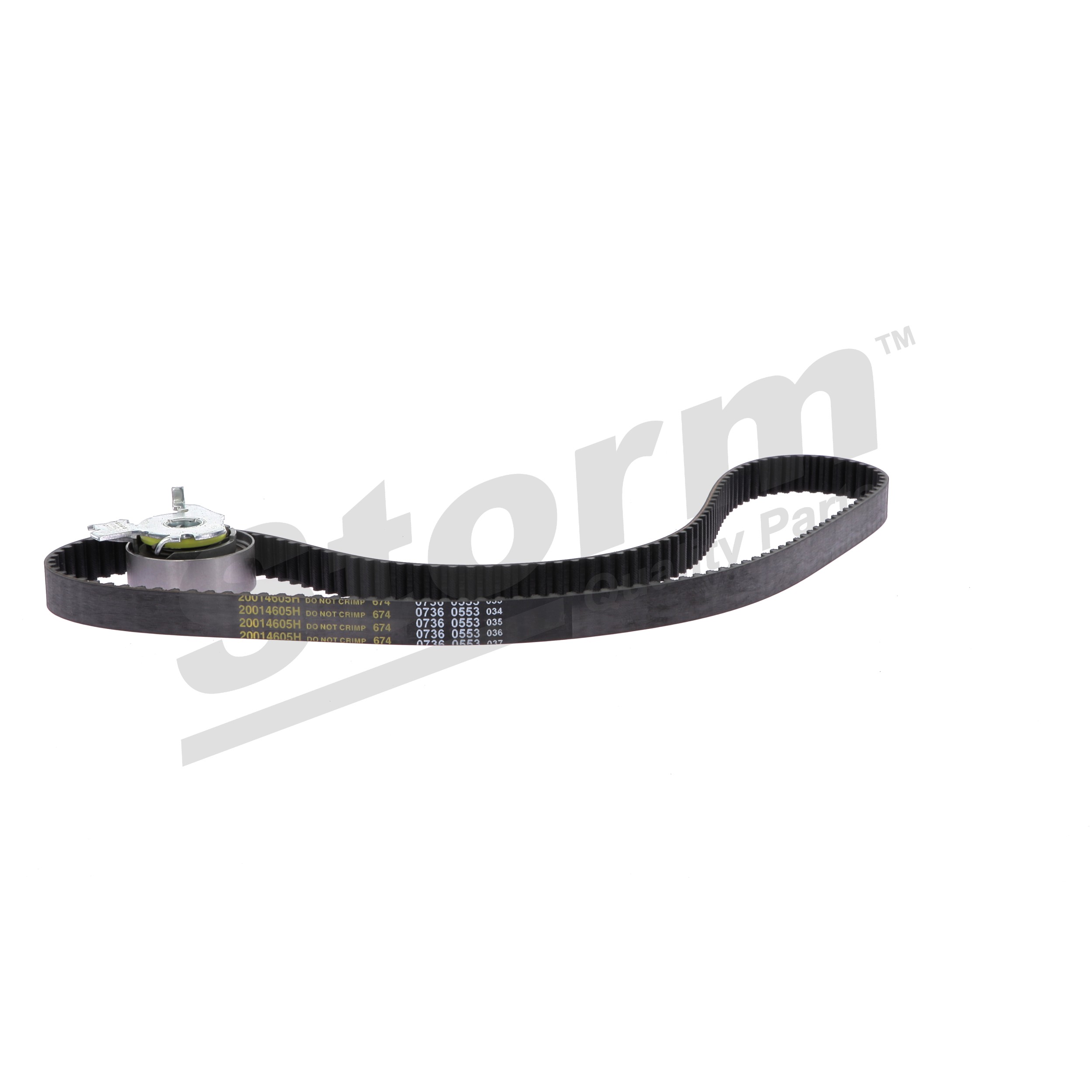 STORM QUALITY PARTS 904256: Kit de correa de distribución Núm. dientes: 146, sin bomba de agua