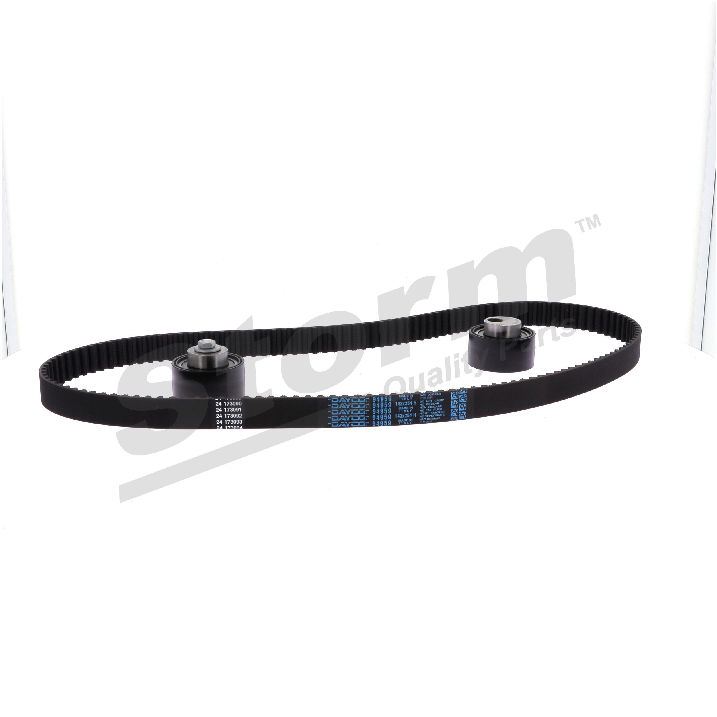 STORM QUALITY PARTS 904489: Kit de distribution Nbr. dents: 143, sans pompe à eau