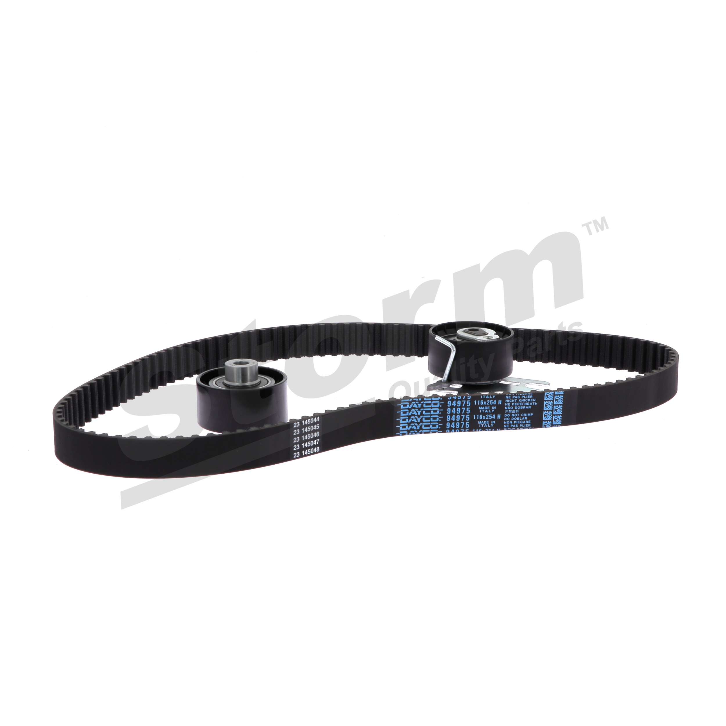 STORM QUALITY PARTS 904595: Kit de distribution Nbr. dents: 116, sans pompe à eau