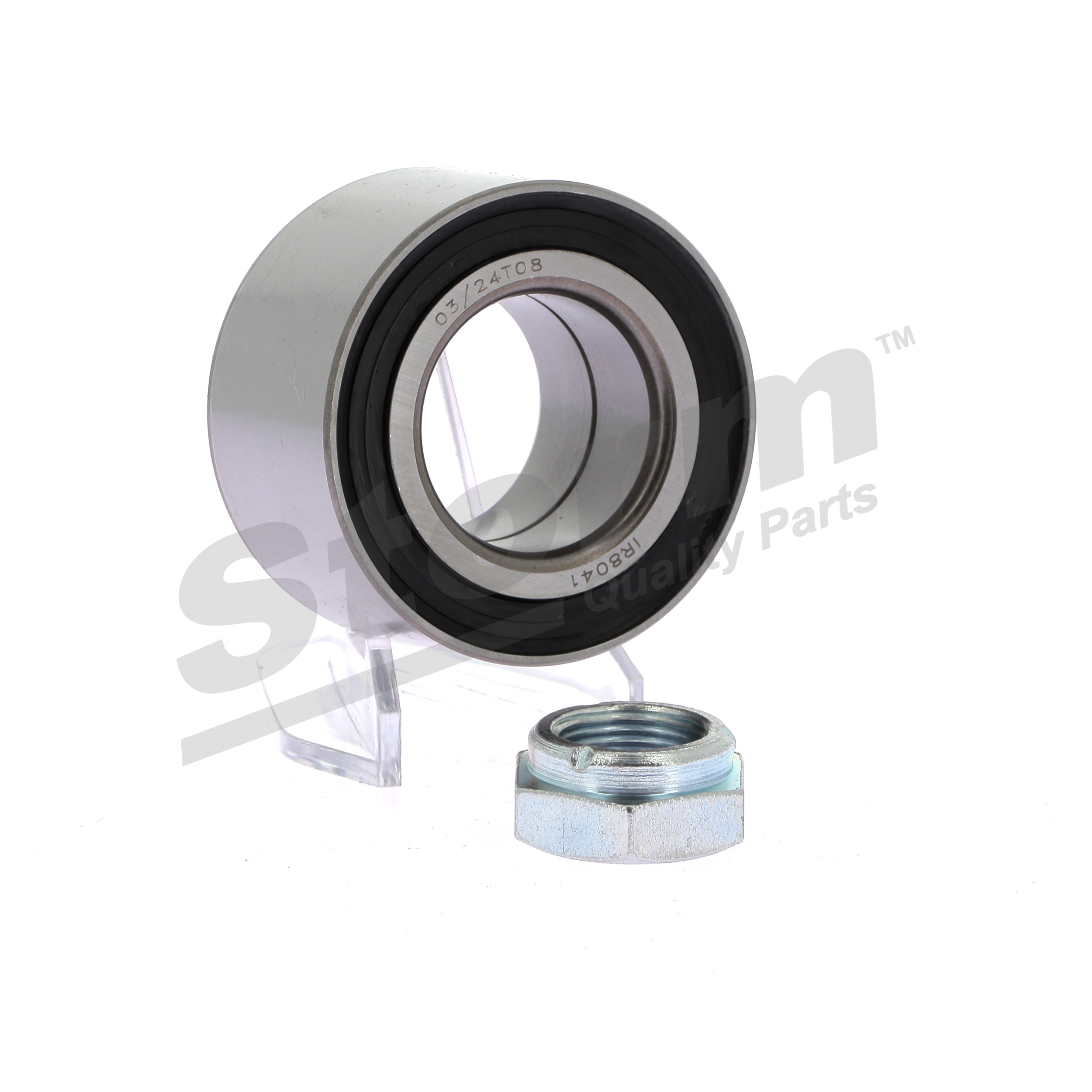 STORM QUALITY PARTS 91065: Juego de cojinete de rueda Eje delantero, sin buje de rueda, sin sensor ABS incorporado