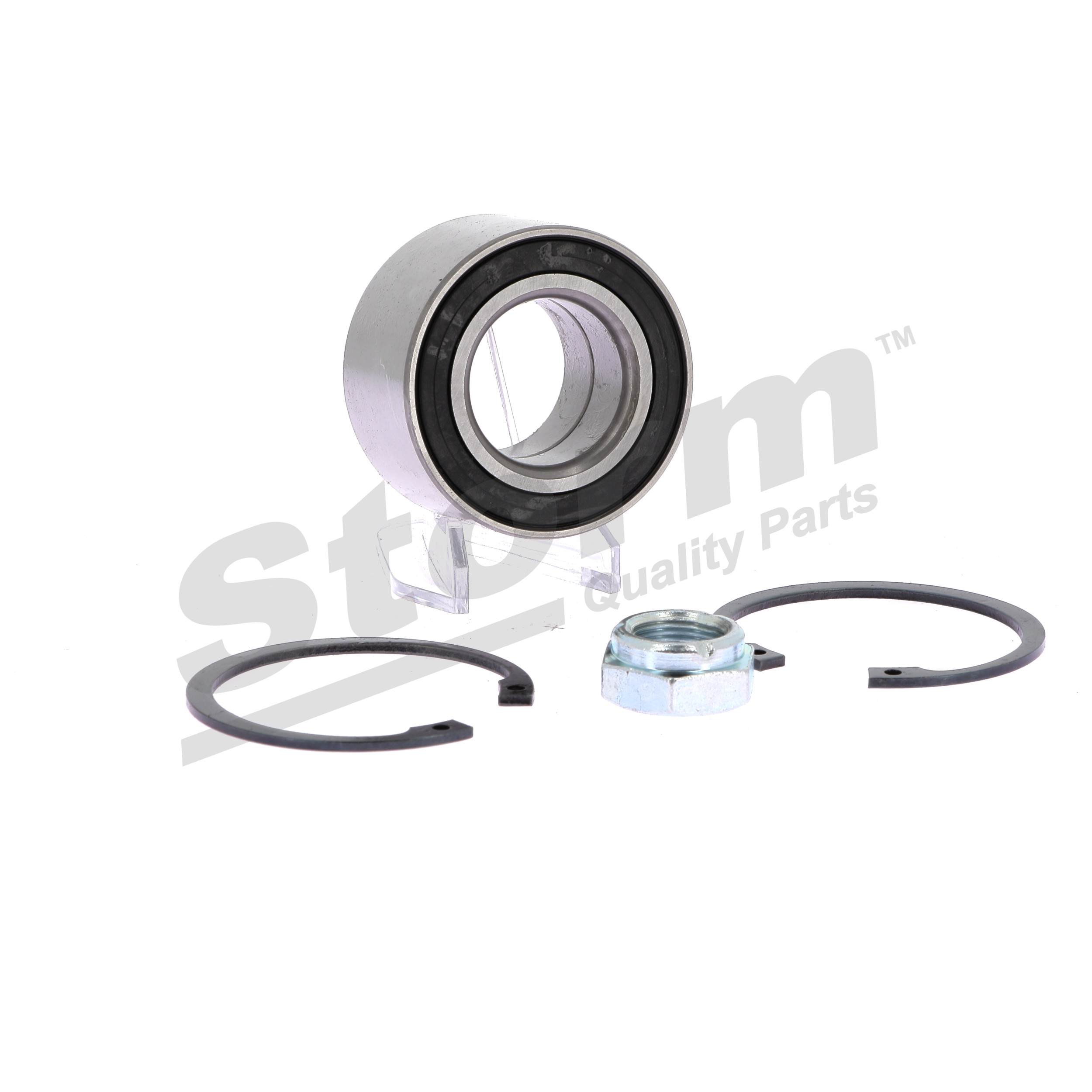 STORM QUALITY PARTS 92066: Juego de cojinete de rueda Eje delantero, sin buje de rueda, sin sensor ABS incorporado