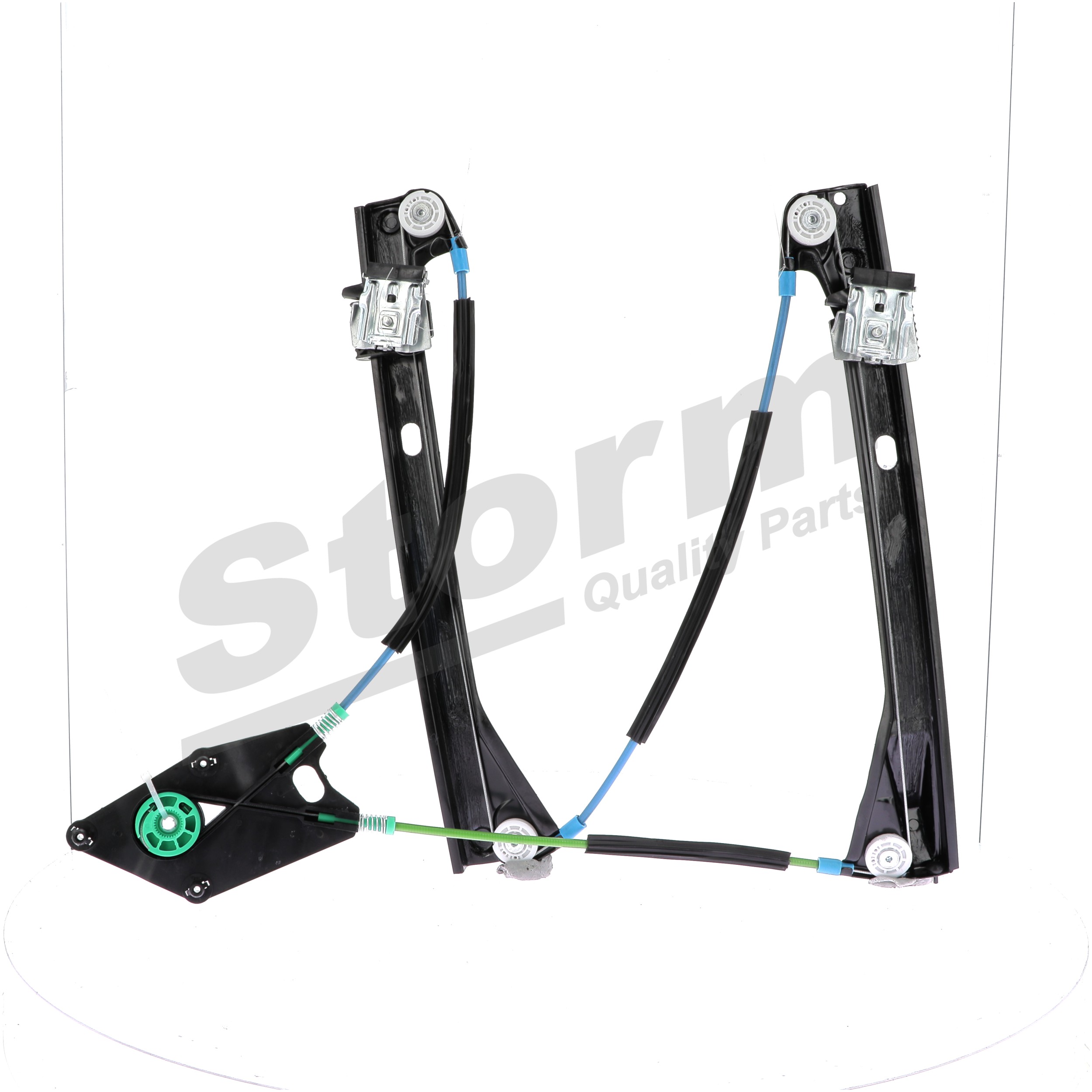 STORM QUALITY PARTS 9307579: Mechanizmus zdvíhania okna predne prave, elektricky, bez elektromotora