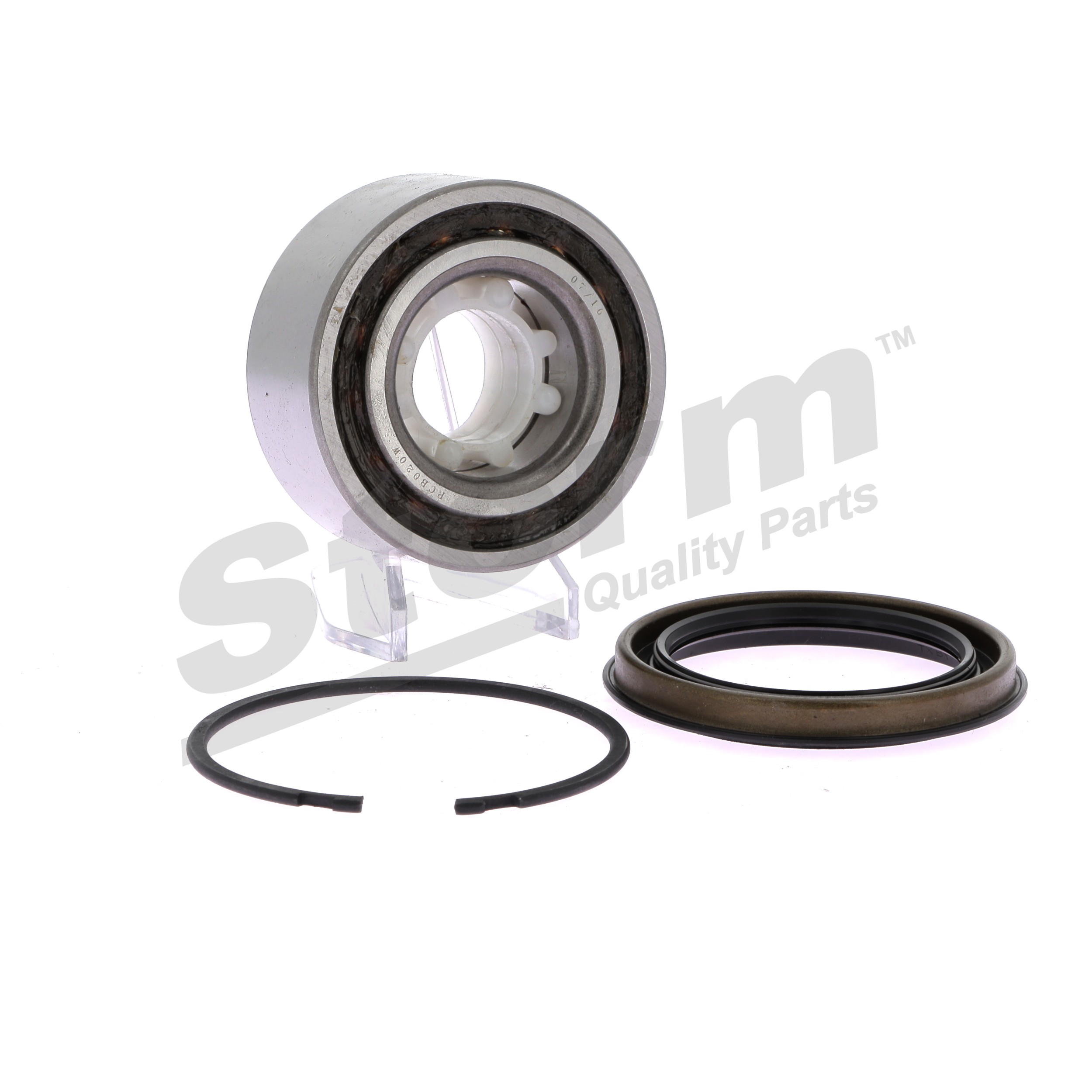 STORM QUALITY PARTS 950537: Juego de cojinete de rueda Eje delantero, sin buje de rueda, sin sensor ABS incorporado