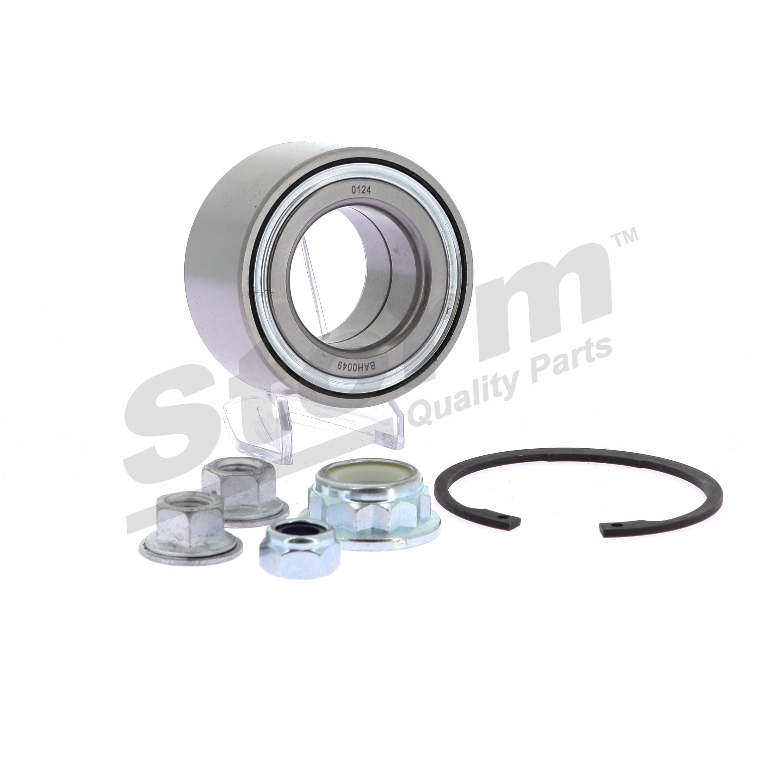 STORM QUALITY PARTS 97065: Juego de cojinete de rueda Eje delantero, sin buje de rueda, sin sensor ABS incorporado