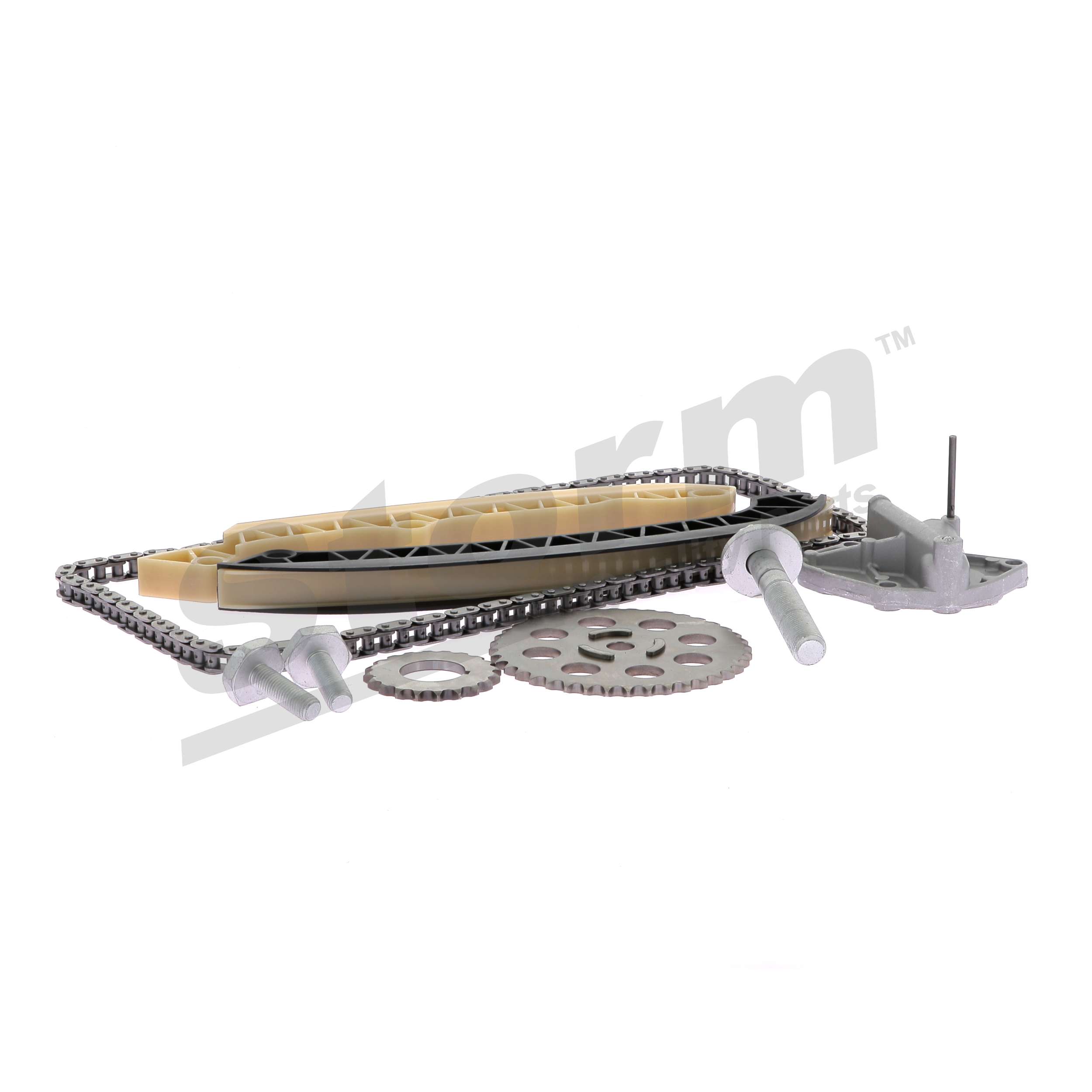 STORM QUALITY PARTS KITC555014: Kit de chaîne de distribution avec tendeur de chaîne, sans joint d'étanchéite, avec accessoires, avec roue dentée