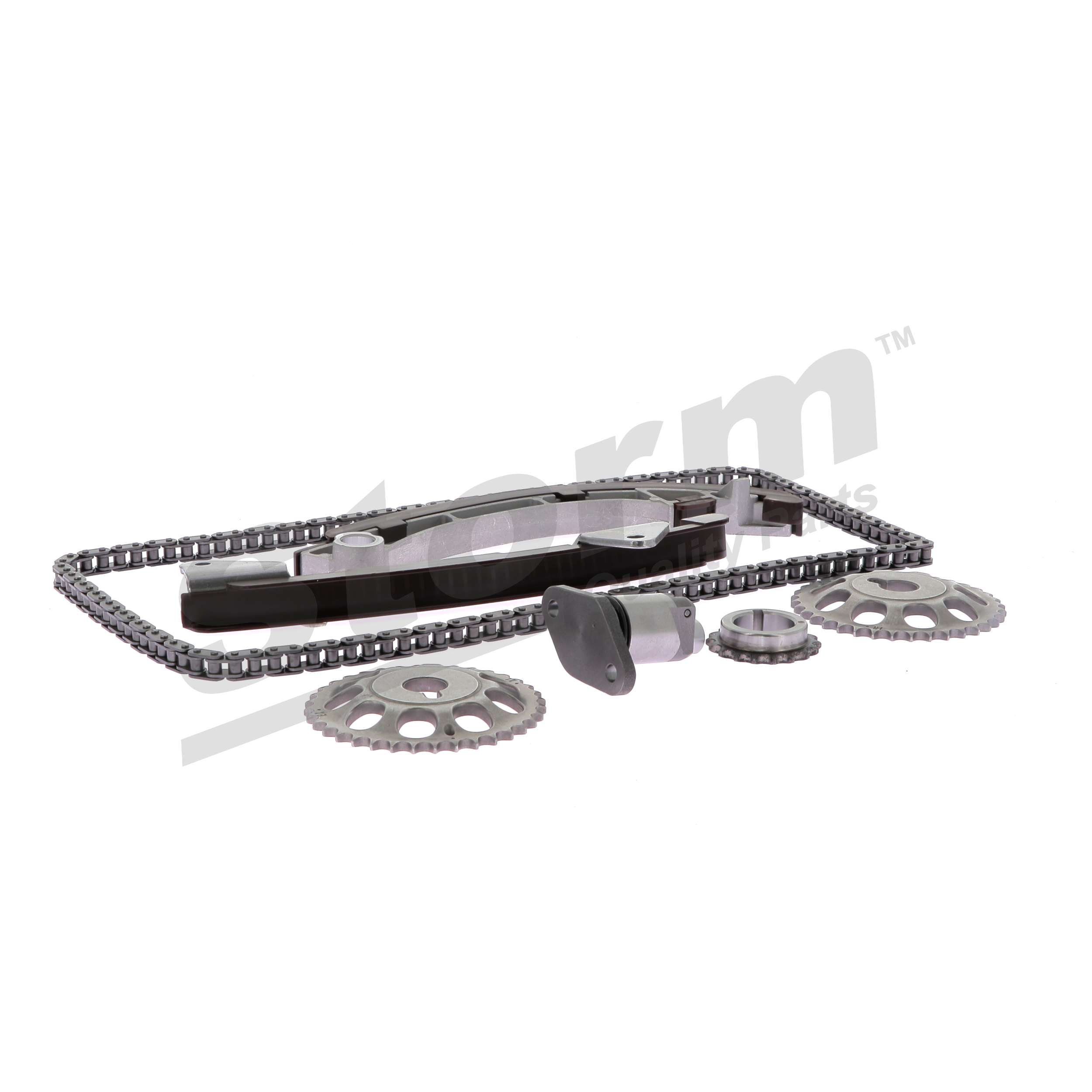 STORM QUALITY PARTS KITC555017: Steuerkettensatz mit Kettenspanner, ohne Dichtung, mit Zubehör, mit Zahnrad