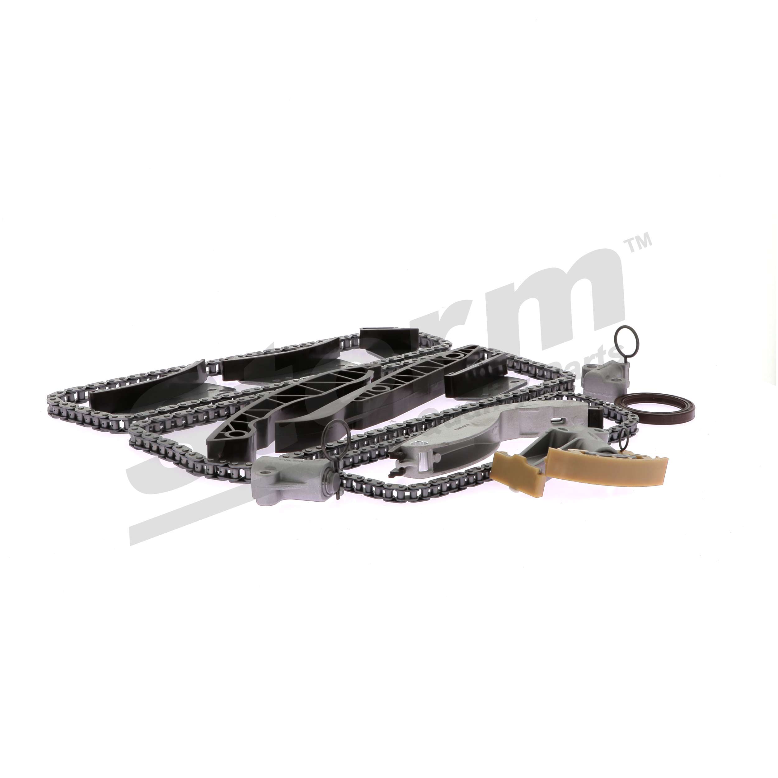 STORM QUALITY PARTS KITC555018: Steuerkettensatz mit Kettenspanner, mit Dichtung, mit Zubehör, ohne Zahnrad