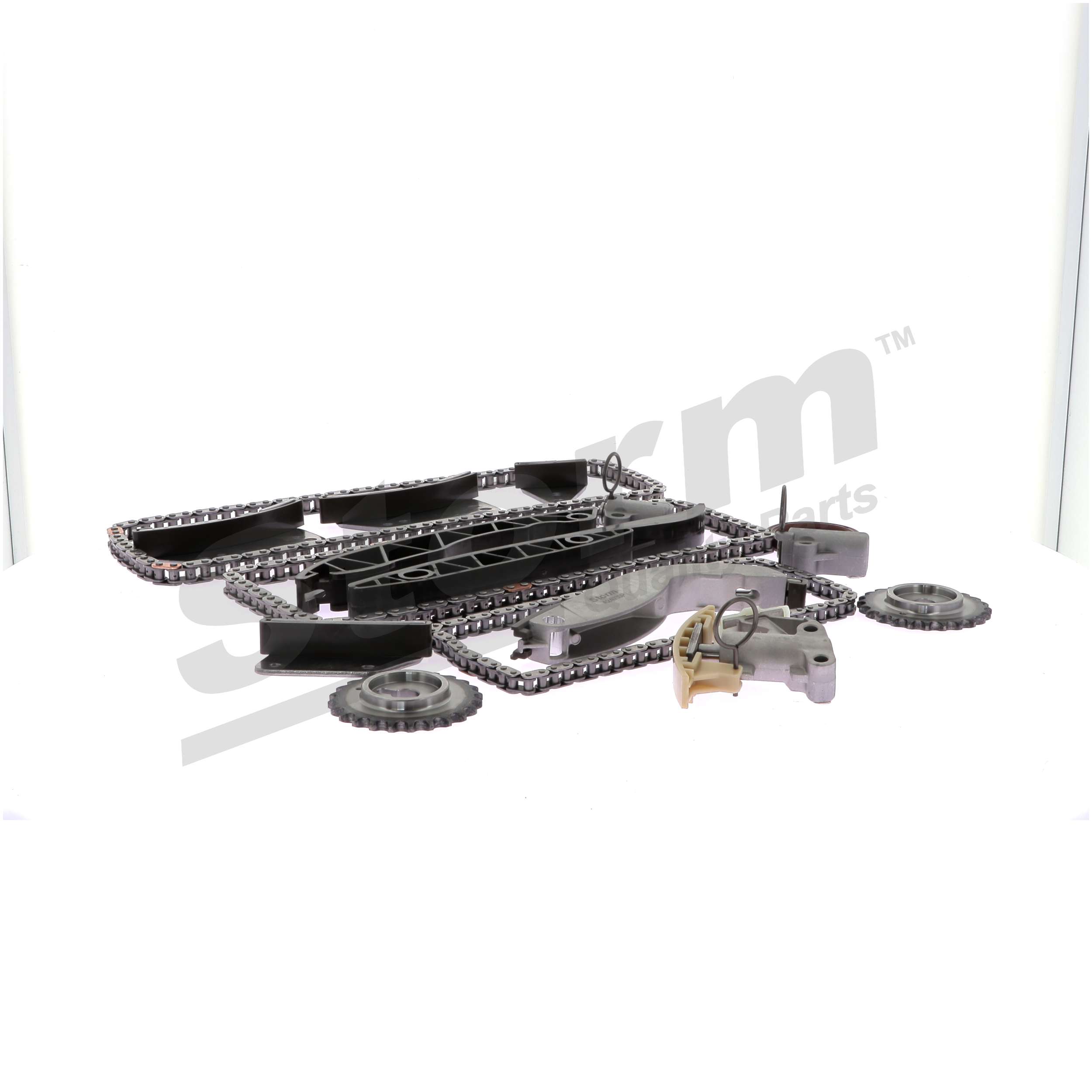 STORM QUALITY PARTS KITC555026: Kit de cadena de distribución con tensor de cadena, con junta, con accesorios, con rueda dentada