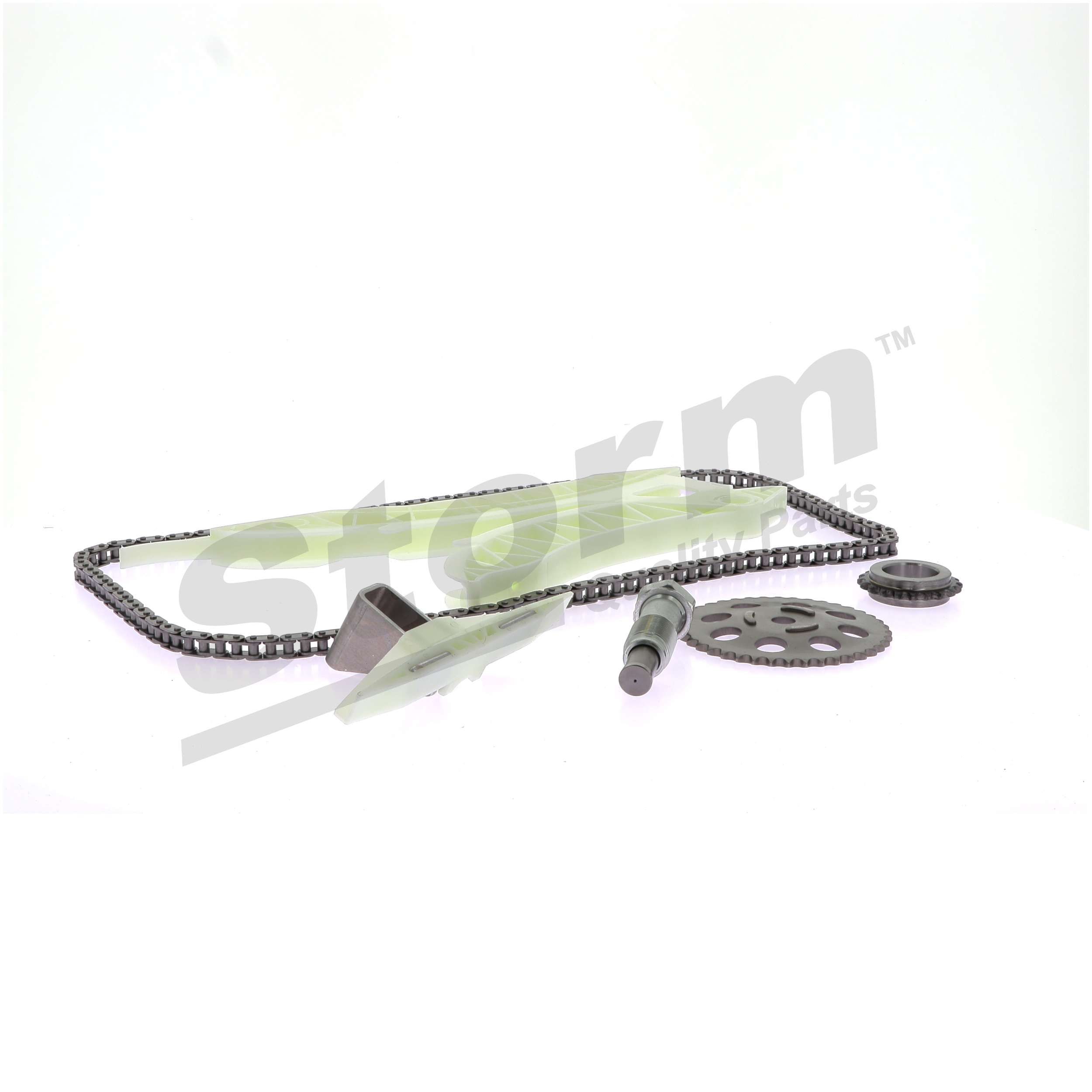 STORM QUALITY PARTS KITC555027: Kit catena distribuzione con tendicatena, senza guarnizione, con accessori, con ingranaggio