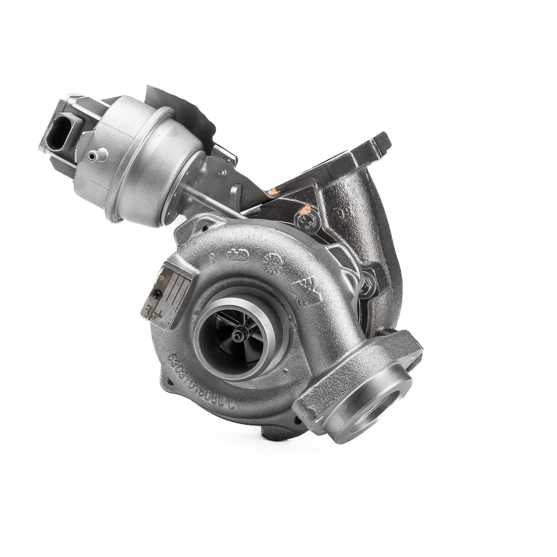 BR Turbo 53039880189RS Turbokompresorius AUDI A6 Sedanas (4F2, C6) 163 AG dyzelinas kaina