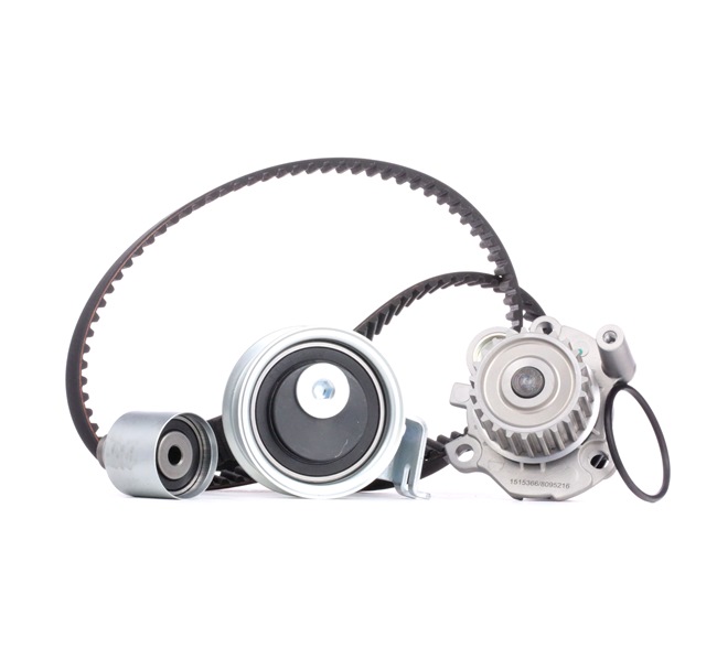 RIDEX 3096W0385 Wasserpumpe + Zahnriemensatz VW Bora Limousine (1J2) 125 PS Benzin Kosten