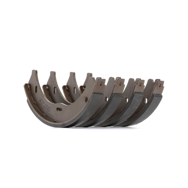 RIDEX 70B0432: Bremsbackensatz Hinterachse, ohne Hebel, mit Zubehör, mit Anbau-/Befestigungsmaterial