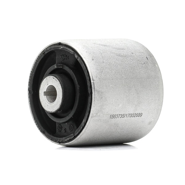 RIDEX 251T0828: Draagarmrubber Vooras, voor de as, Binnen, Buiten, Achter de as