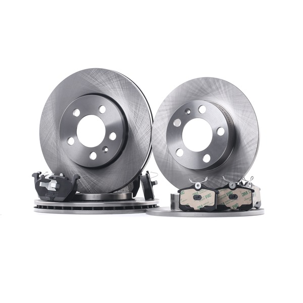 STARK SKBK-10990501: Set frana, frana disc punte fata, puntea spate, ventilat, plin