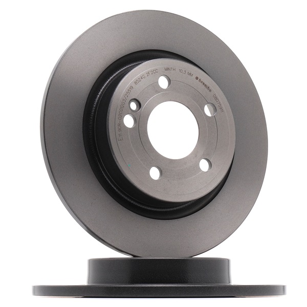 BREMBO 08.D759.11 Bremsscheiben MERCEDES-BENZ B-Klasse (W247) B 200 (247.087) 163 PS Benzin