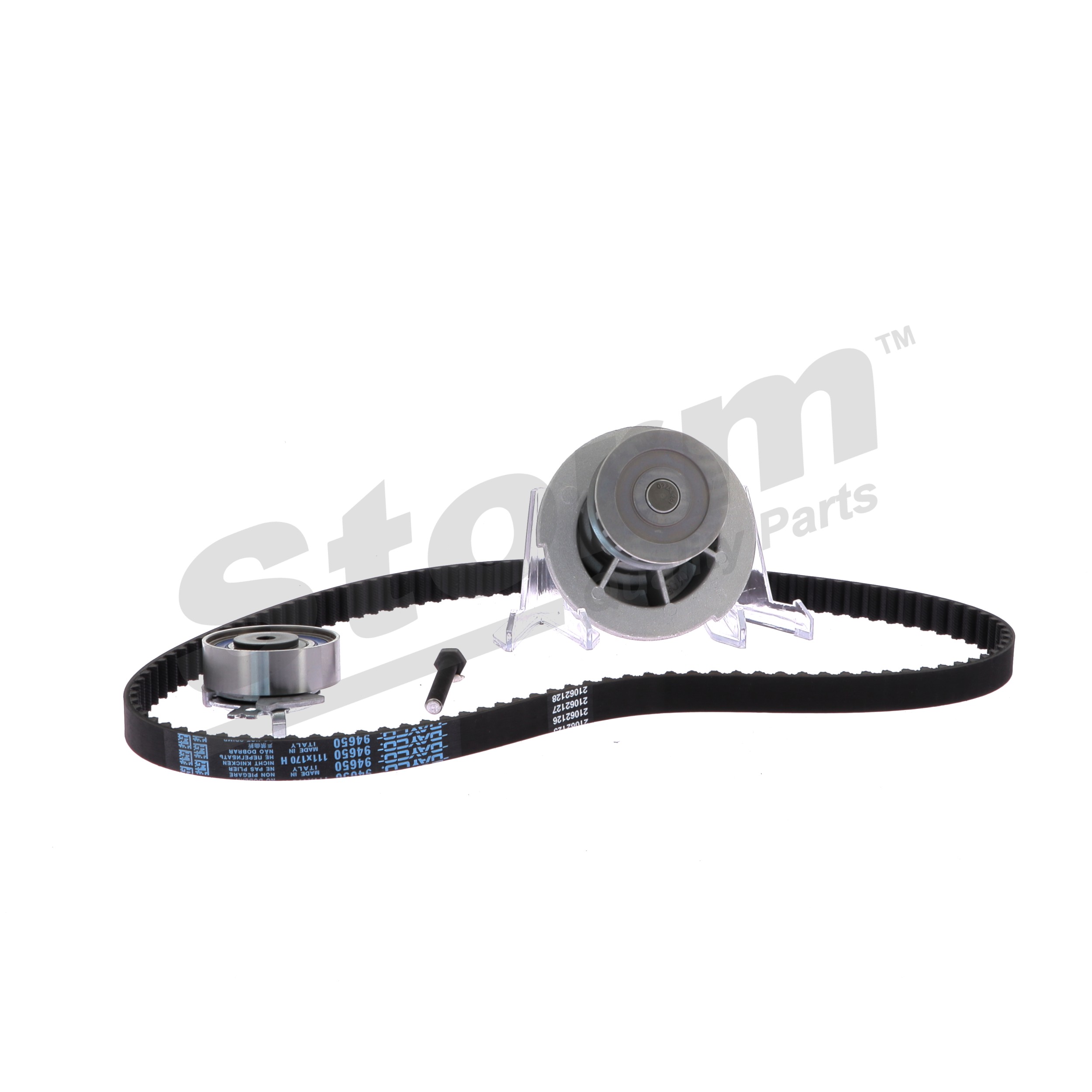STORM QUALITY PARTS 5550019KP: Bomba de água + kit de correia dentada N.º dentes: 111, Largura: 170, 19mm, com bomba de água, sem junta, com acessórios