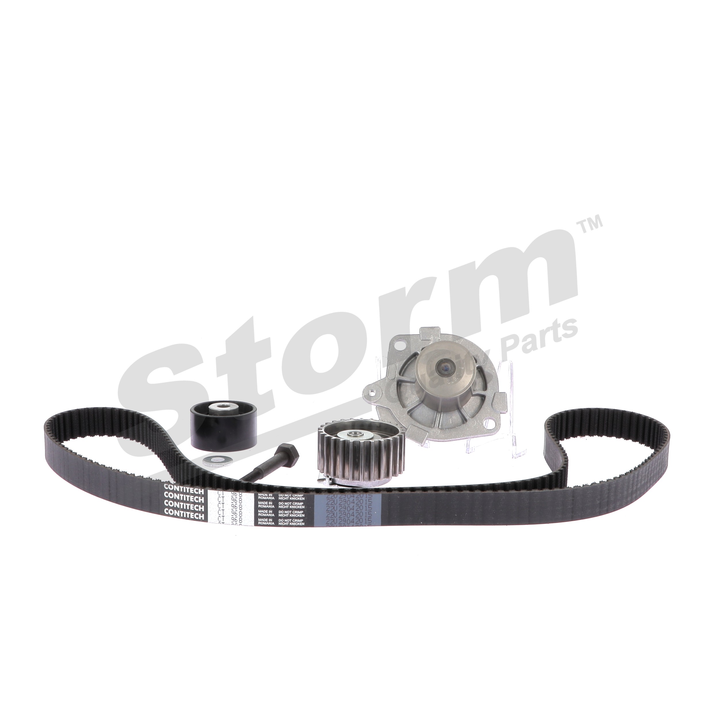 STORM QUALITY PARTS 5550099KP: Bomba de água + kit de correia dentada N.º dentes: 190, 26, Largura: 24, 29mm, com bomba de água, sem acessórios