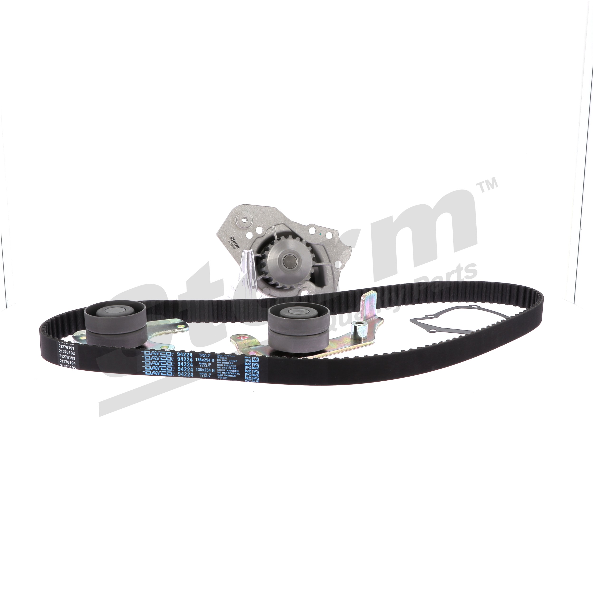 STORM QUALITY PARTS 5550116KP: Bomba de água + kit de correia dentada N.º dentes: 136, Largura: 254, 33mm, com bomba de água, com junta, sem acessórios