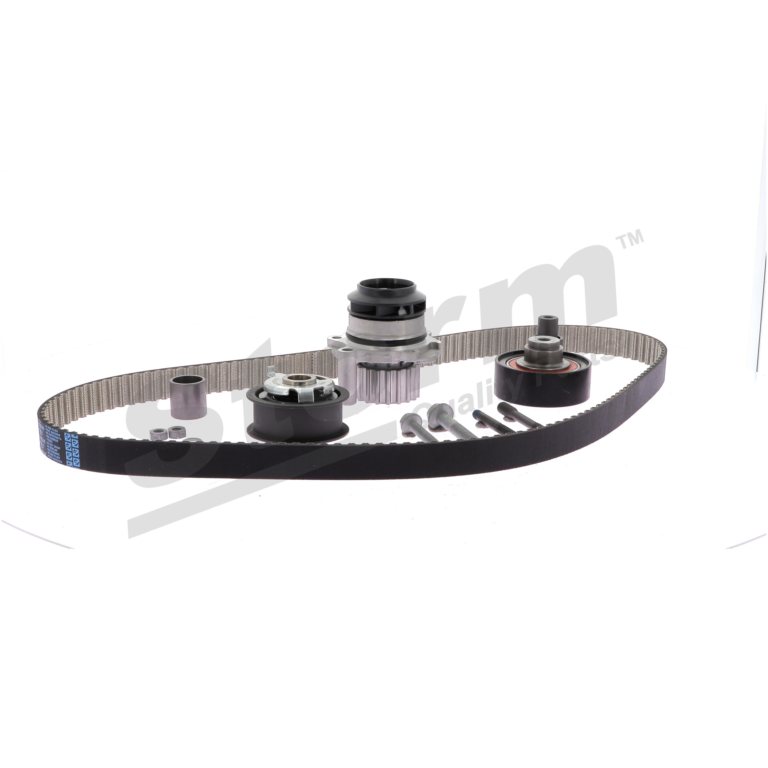 STORM QUALITY PARTS 5550598KP: Kit de distribution + pompe à eau Nbr. dents: 141, Largeur: 250, 29, 28, 30mm, avec pompe à eau, avec accessoires