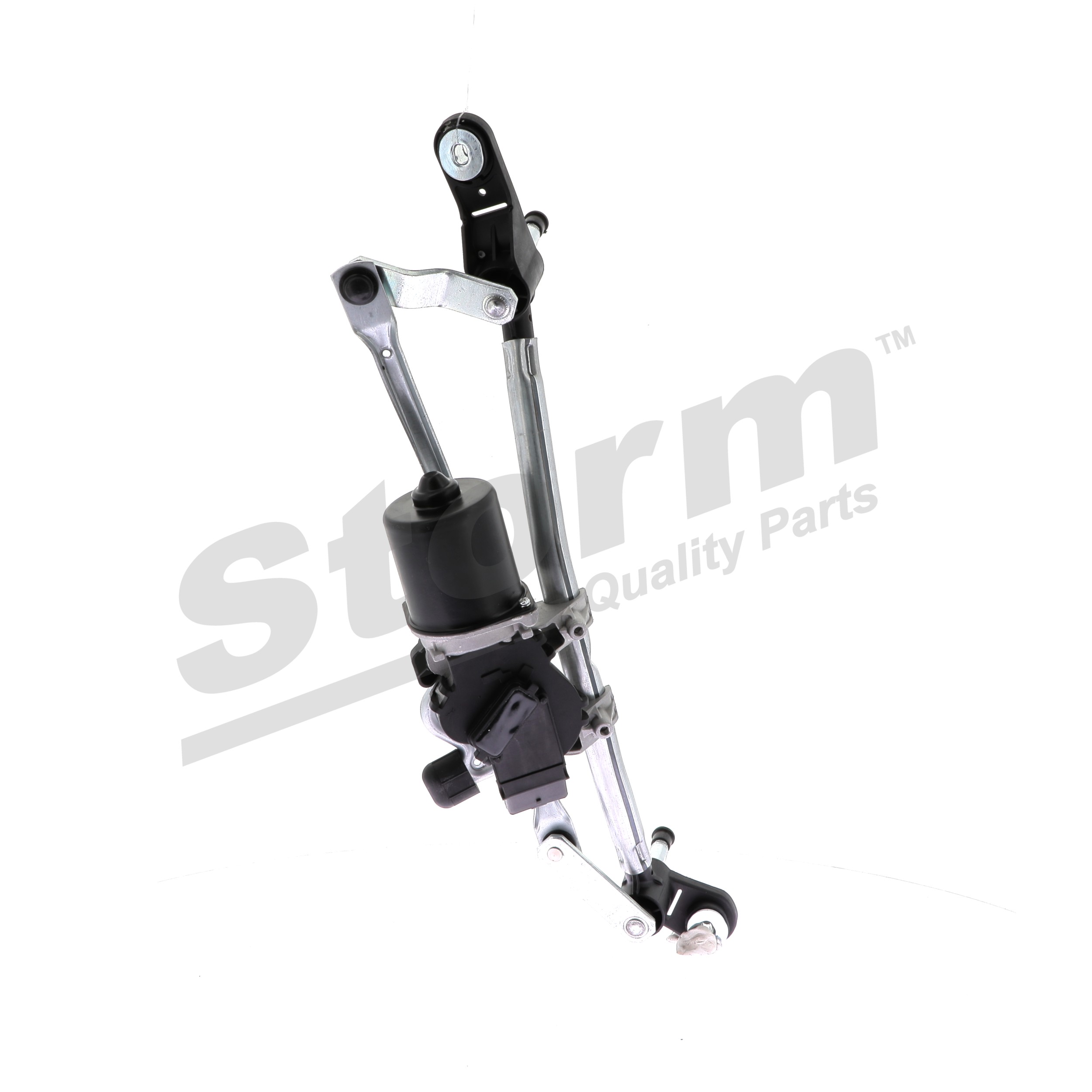 STORM QUALITY PARTS 8101003: Vindrutetorkarmotor 12V, Fram, med stänger