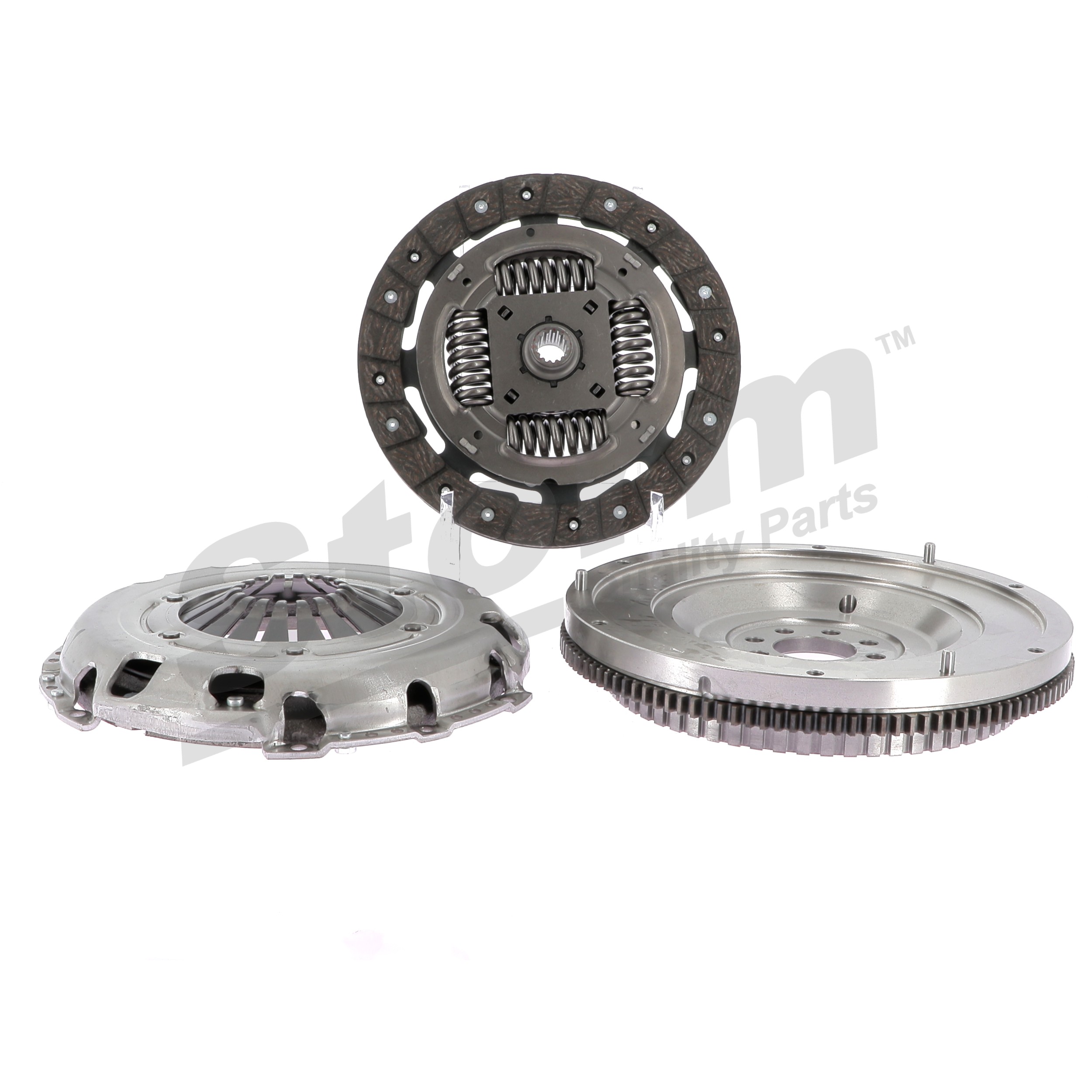 STORM QUALITY PARTS STO1053: Kupplungssatz mit Einmassenschwungrad, mit Kupplungsdruckplatte, mit Kupplungsscheibe, ohne Ausrücklager, mit Schraubensatz