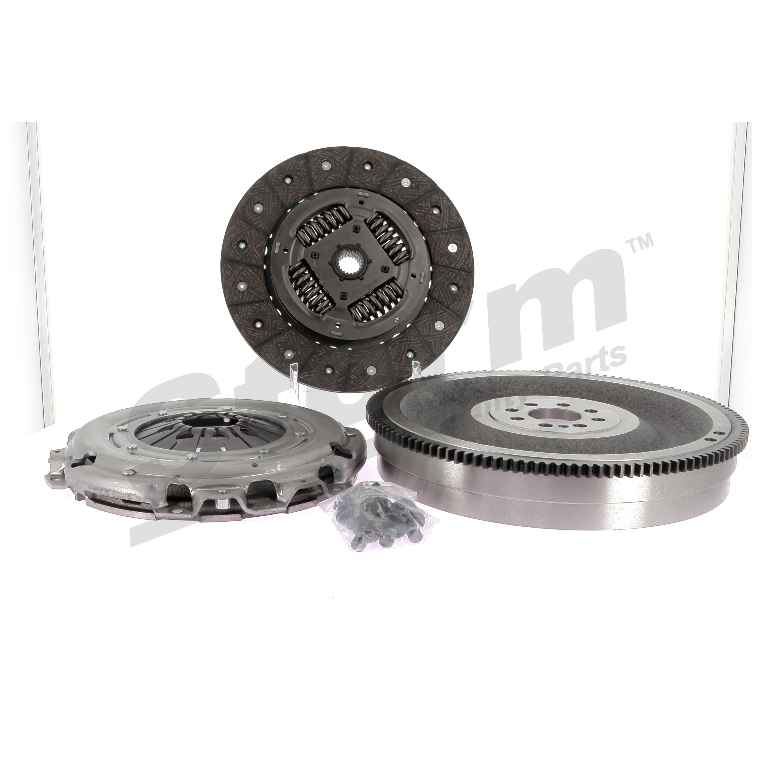 STORM QUALITY PARTS STO1062: Kupplungssatz mit Einmassenschwungrad, mit Kupplungsdruckplatte, mit Kupplungsscheibe, ohne Ausrücklager, mit Schraubensatz