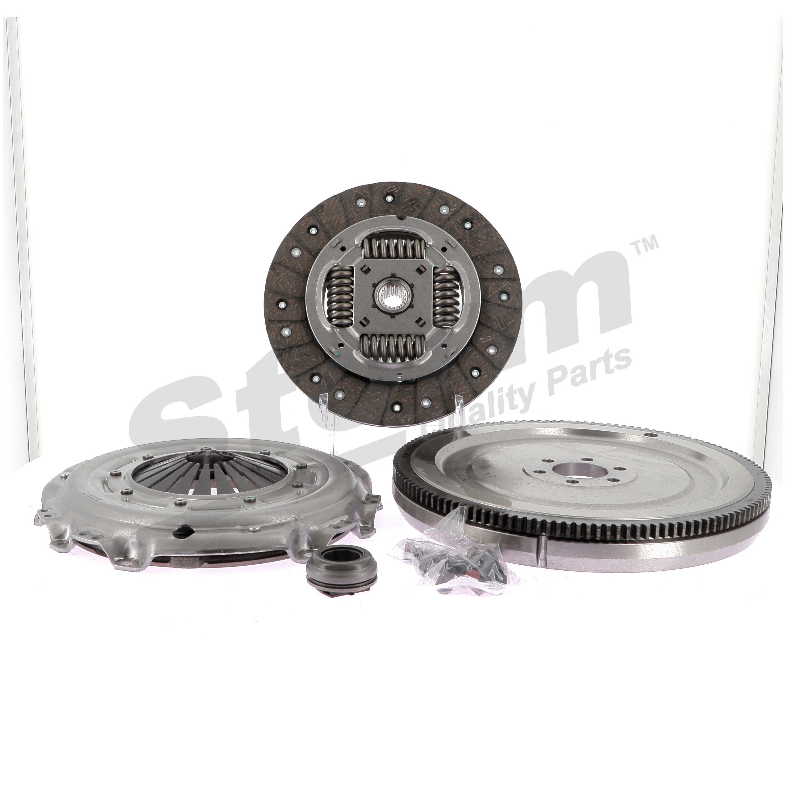 STORM QUALITY PARTS STO835071A: Kit frizione con volano monomassa, con spingidisco frizione, con disco frizione, con cuscinetto disinnesto, con kit bulloni/viti