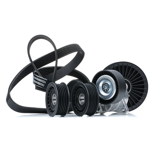 RIDEX 542R0722 Poly V-riem set MERCEDES-BENZ SPRINTER 5-t Open laadbak/ Chassis (906) 109 Pk Diesel kosten