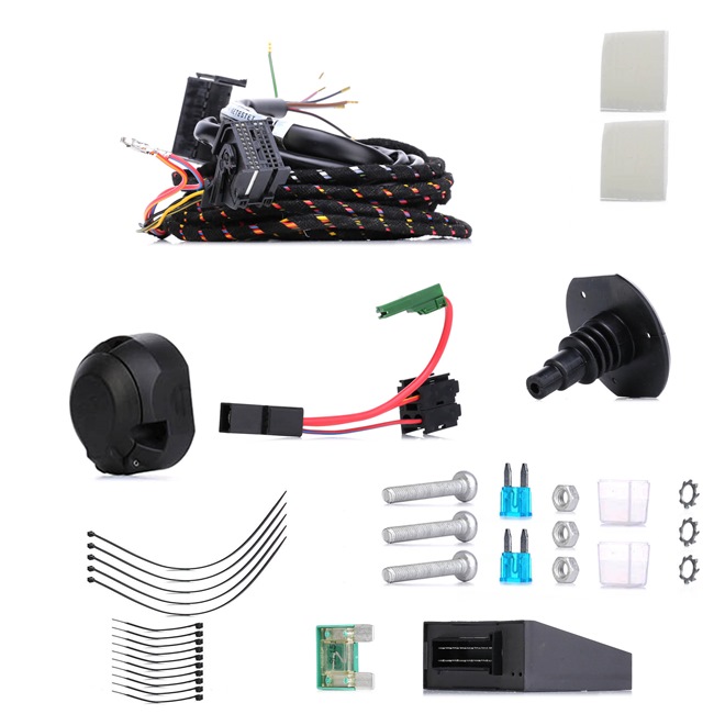 JAEGER 12500599: Kabelset trekhaak PREMIUM E-Satz 7-polig spezifisch, auch für Anhänger mit LED PREMIUM E-kit