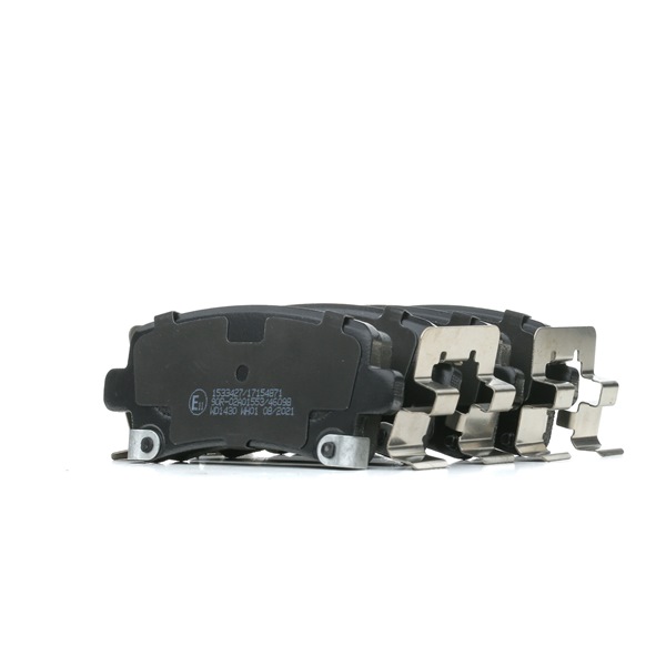 RIDEX 402B1611: Bremsbeläge Hinterachse