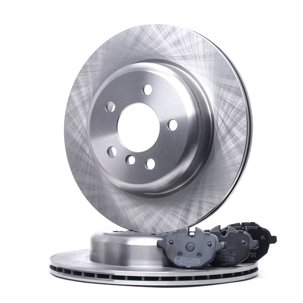 RIDEX 3405B0837: Bromssats, skivbroms Bakaxel, Ø: 330,0mm, ventilerad invändigt, tvådelad bromsskiva, utan hjulvnav, utan hjulbultar