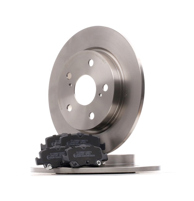 STARK SKBK-10990939: Souprava brzd, koutocova brzda Zadní náprava, R: 270mm, plný