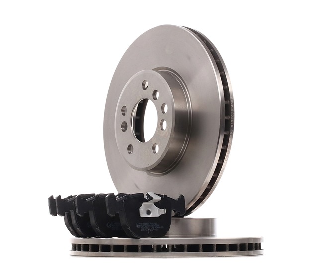 STARK SKBK-10990940: Bromssats, skivbroms framaxel, Ø: 332,0mm, ventilerad invändigt, med kolvlåsningar