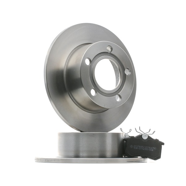 STARK SKBK-10990987: Kit de discos de freno y pastillas Eje trasero, Ø: 245mm, macizo