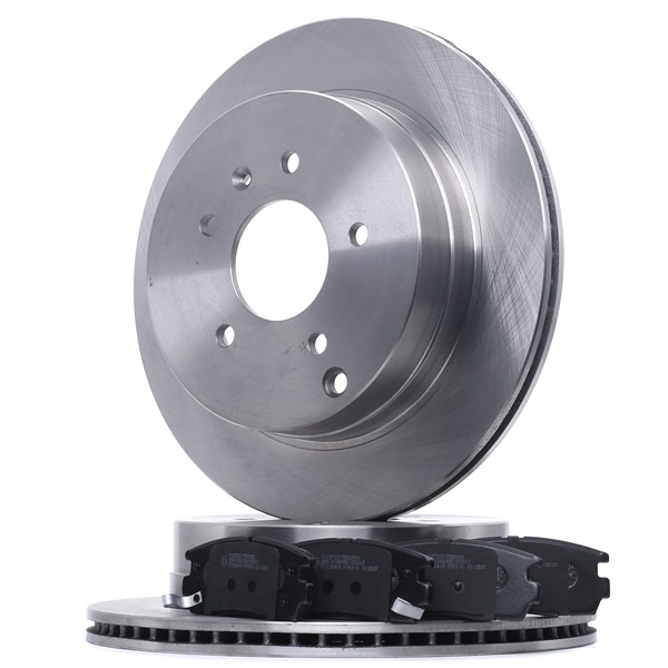 STARK SKBK-10991020: Kit de discos de freno y pastillas Eje trasero, Ø: 303mm, ventilación interna