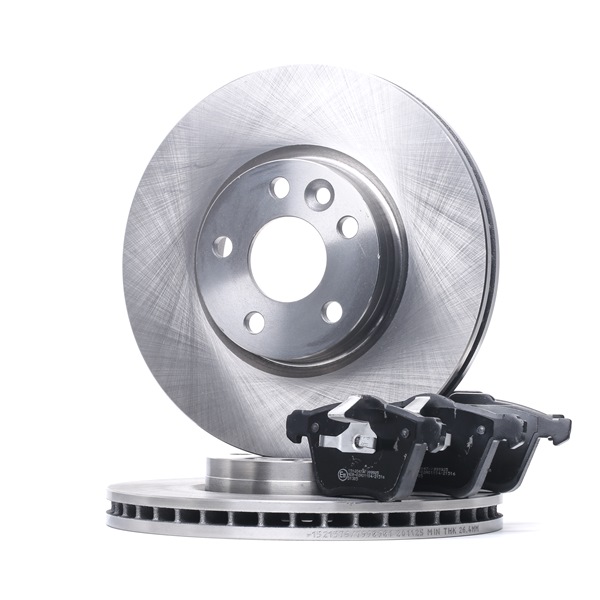 RIDEX 3405B1120 Kit de discos de freno y pastillas VOLVO S60 II (134) 163 cv Gasóleo costo