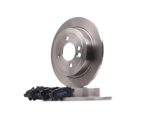 RIDEX 3405B1173 Kit de discos de freno y pastillas MINI Hatchback (R50, R53) 75 cv Gasóleo costo