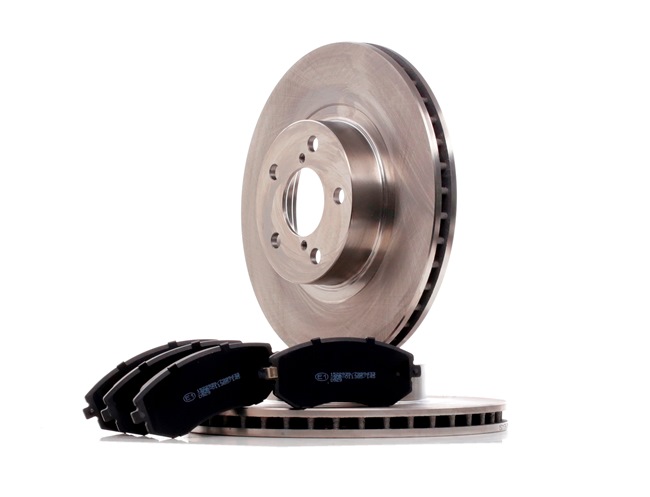 RIDEX 3405B1275: Bremsscheiben und -beläge Vorderachse, Ø: 277mm, innenbelüftet