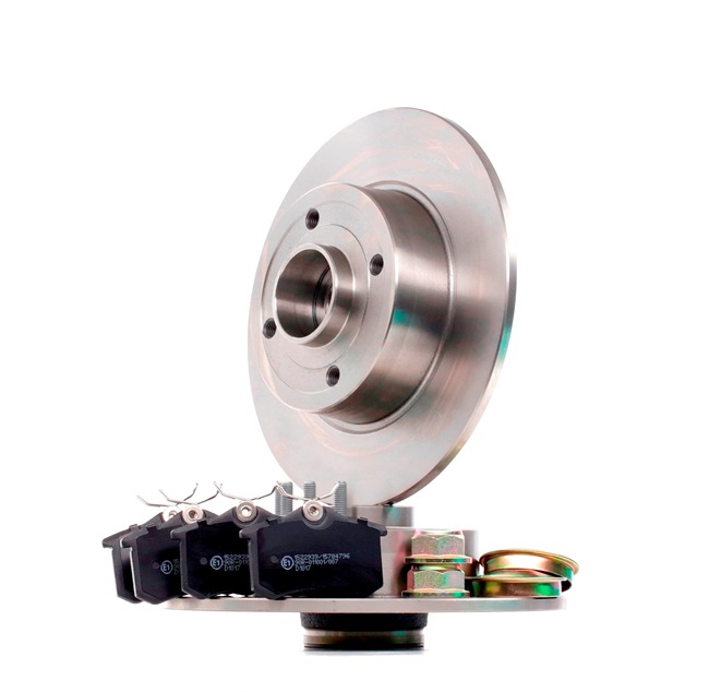RIDEX 3405B1305 Kit de discos de freno y pastillas RENAULT CLIO 3 (BR0/1, CR0/1) 65 cv Gasolina costo
