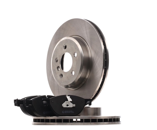 RIDEX 3405B1458: Bromssats, skivbroms framaxel, Ø: 348,0mm, ventilerad, med kolvlåsningar