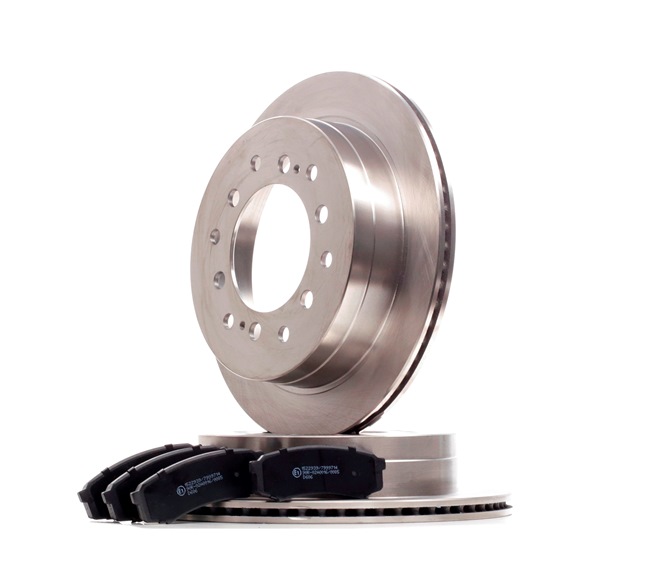 RIDEX 3405B1496 Remschijven en blokken LEXUS GX I (J120) 271 Pk Benzine kosten