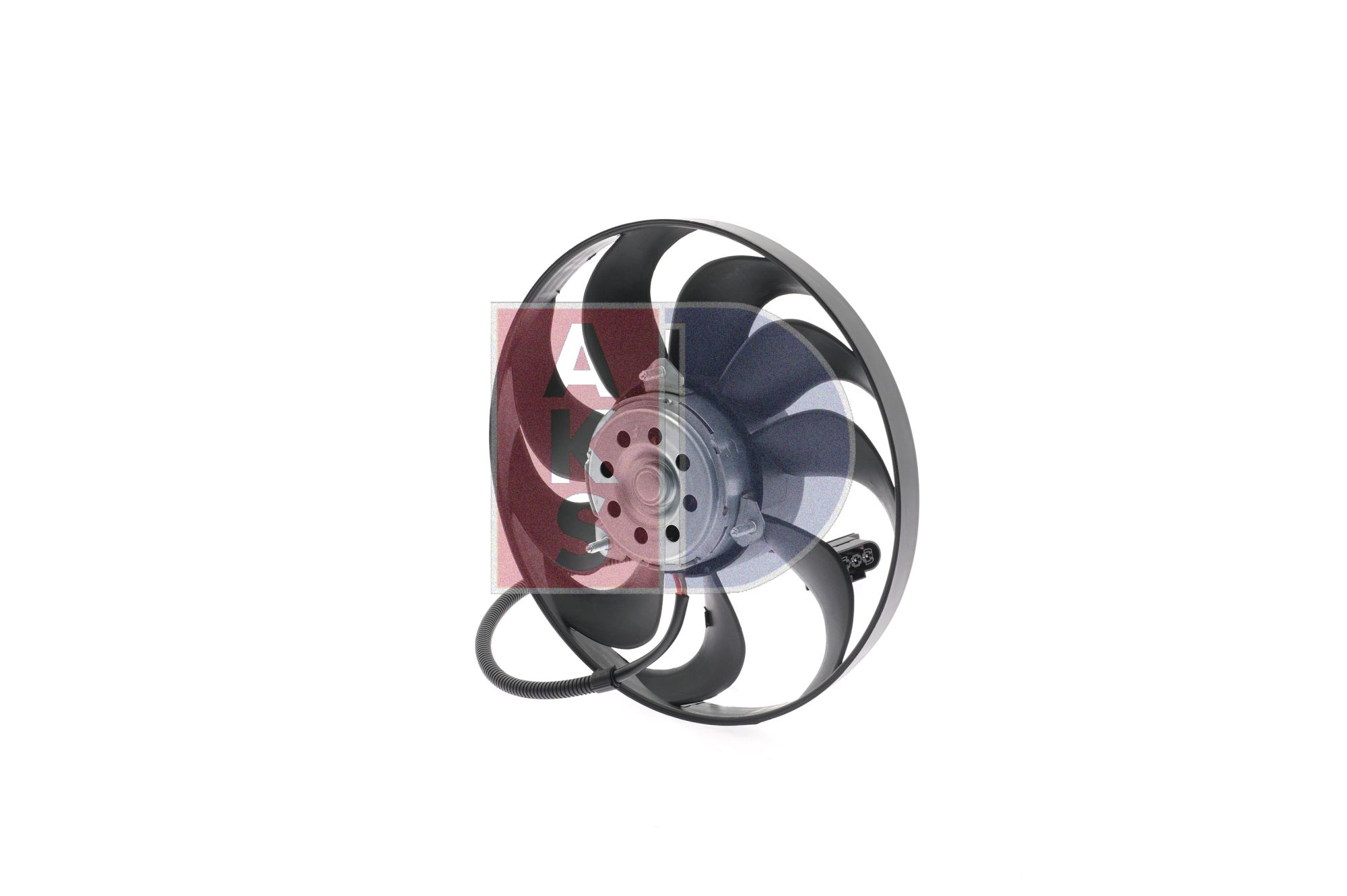 AKS DASIS 048001N: Ventilator, radiator 290mm, fara rama aerisire radiator