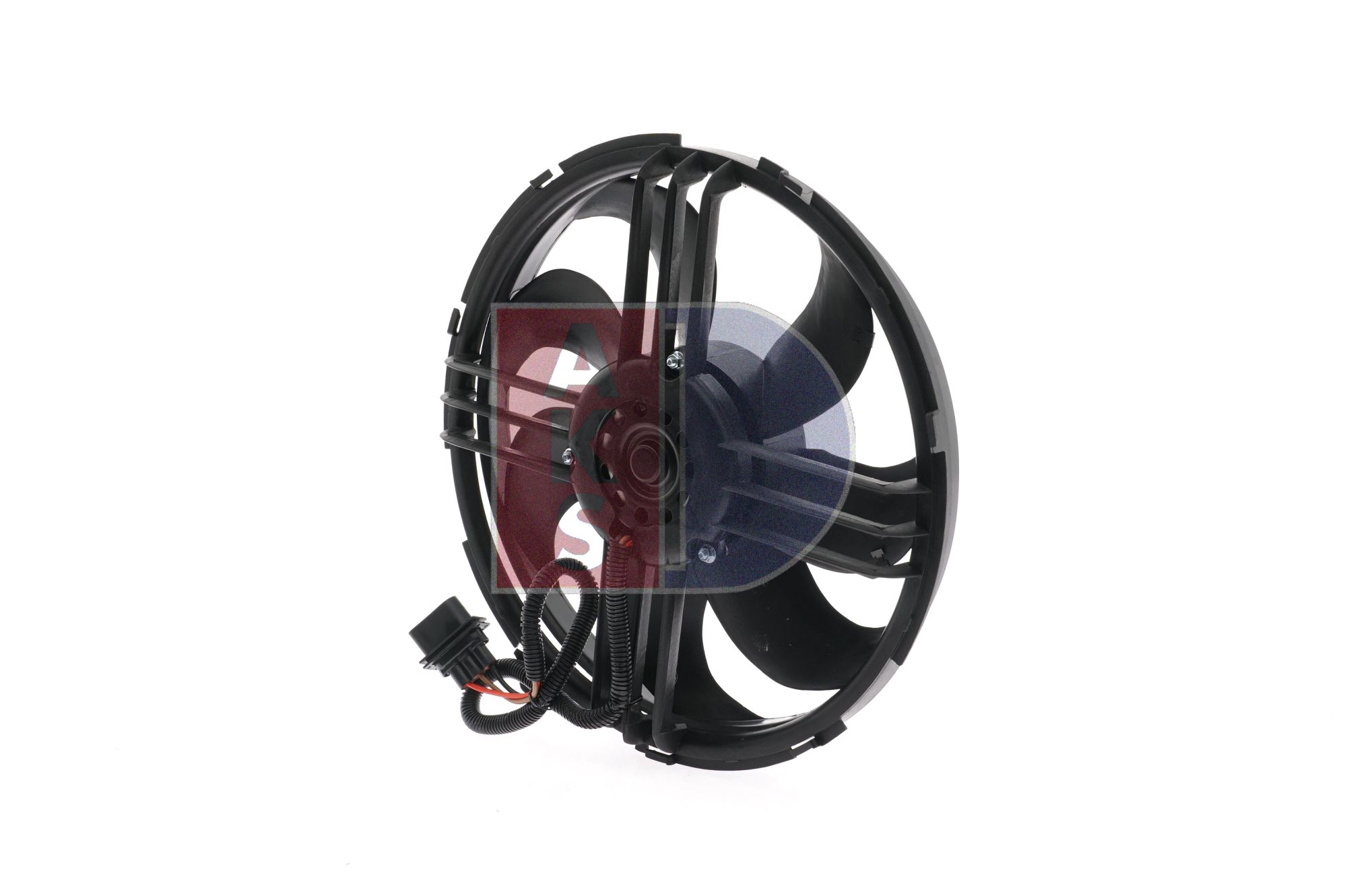 AKS DASIS 048043N: Ventilator, radiator 345mm, fara rama aerisire radiator