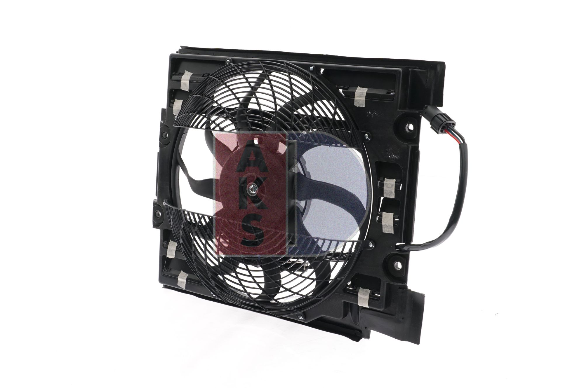 AKS DASIS 058050N: Ventilátor chladiče 400mm, bez řídicího přístroje, s rámem větráku chladiče