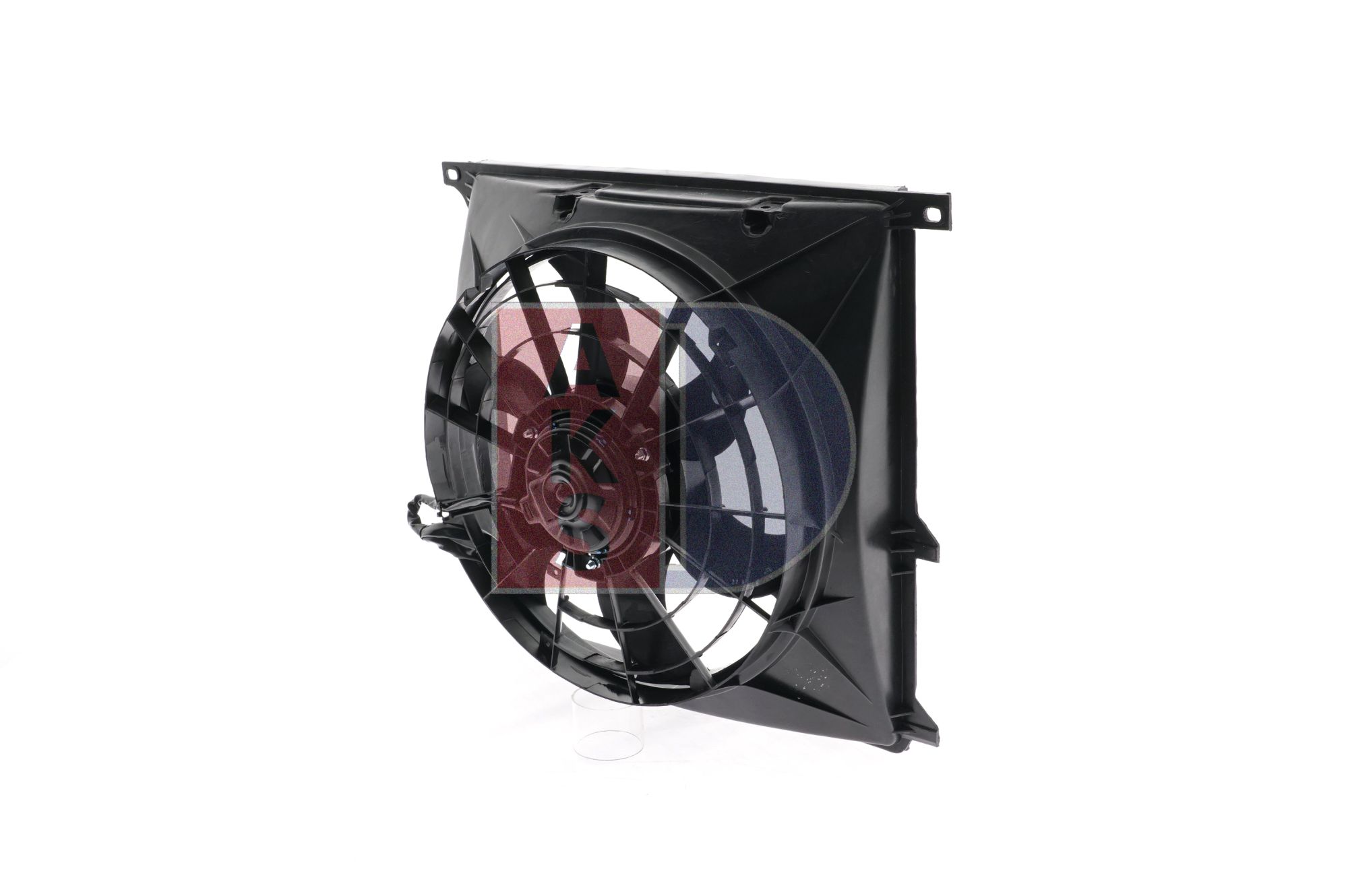 AKS DASIS 058057N: Ventilator, radiator 390mm, cu rama aerisire radiator