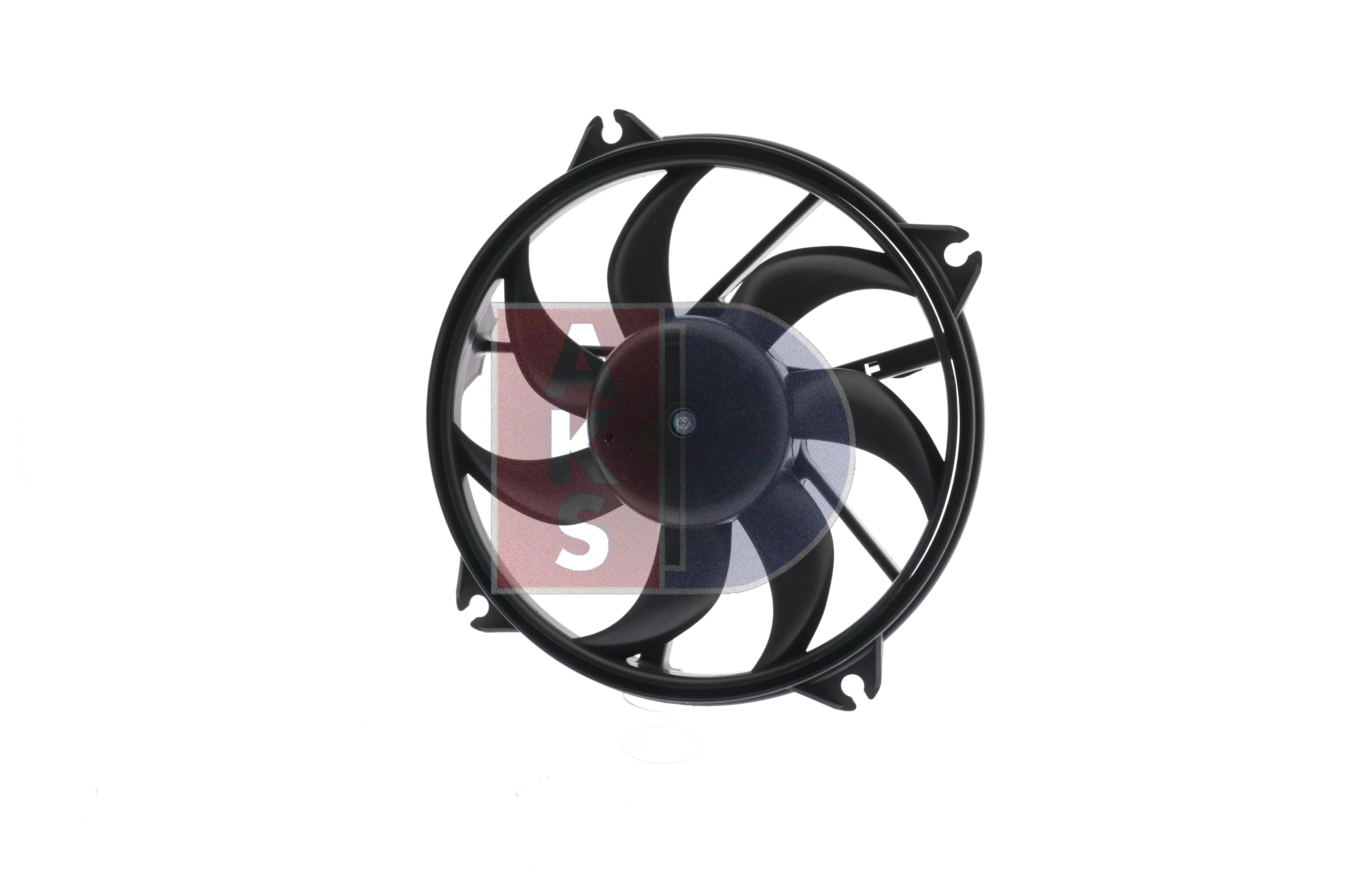 AKS DASIS 068006N: Ventilator, radiator 380mm, fara rama aerisire radiator