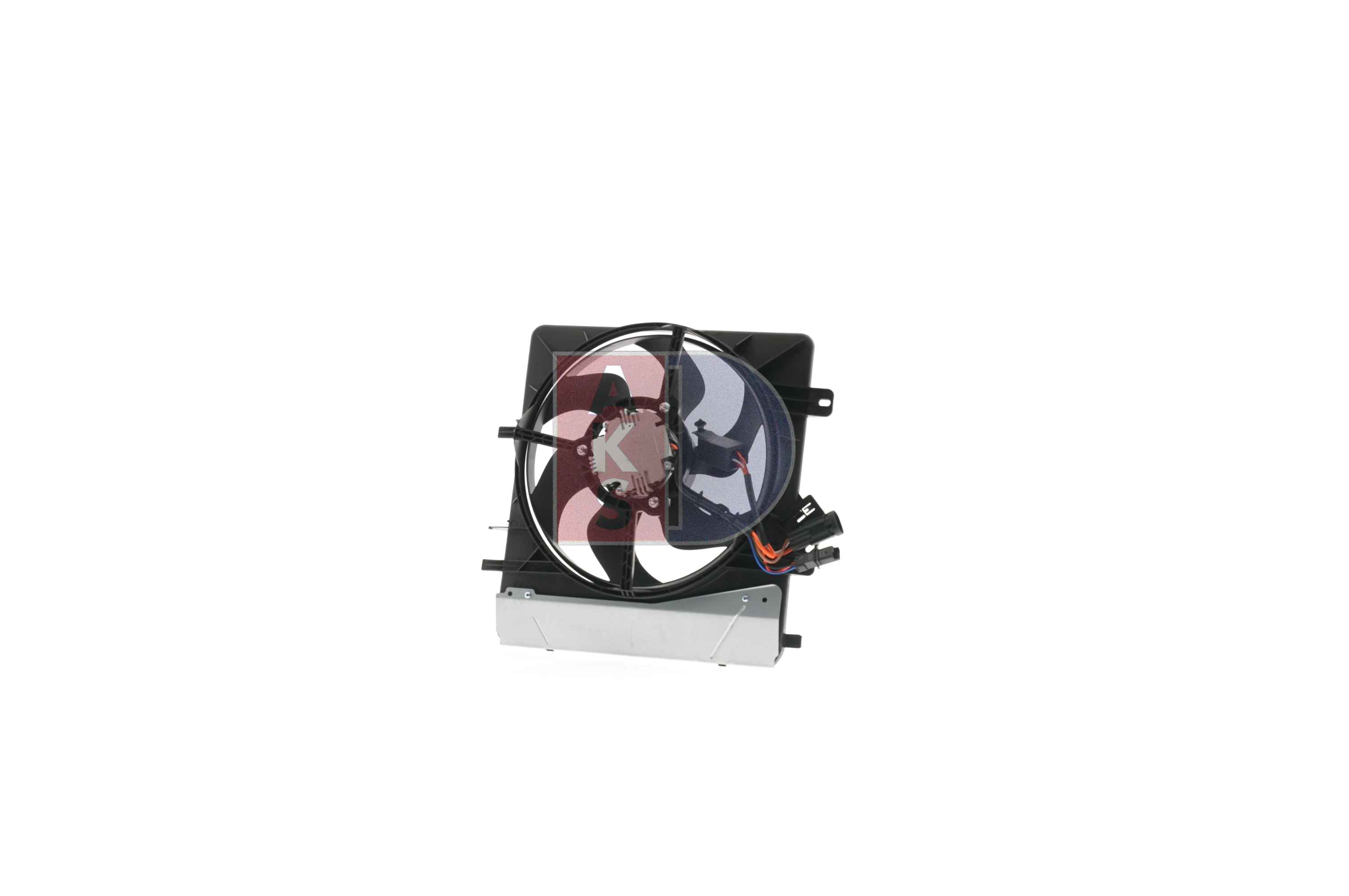 AKS DASIS 068018N: Ventilator, radiator 330mm, cu rama aerisire radiator